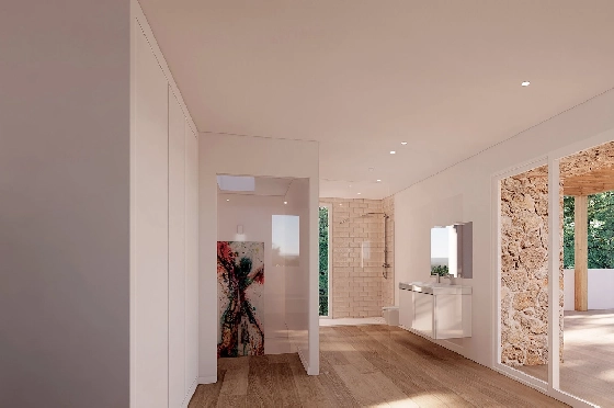 Finca in Benissa(Llenes) zu verkaufen, Woongedeelte 254 m², Bouwjaar 2023, Klimaanlage, Grondstuk 10000 m², 3 Slaapkamers, 3 Badkamers, Pool, ref.: BI-BE.F-165-18