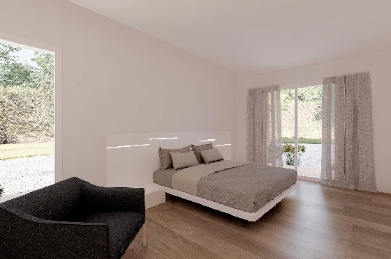 Finca in Benissa(Llenes) zu verkaufen, Woongedeelte 254 m², Bouwjaar 2023, Klimaanlage, Grondstuk 10000 m², 3 Slaapkamers, 3 Badkamers, Pool, ref.: BI-BE.F-165-23