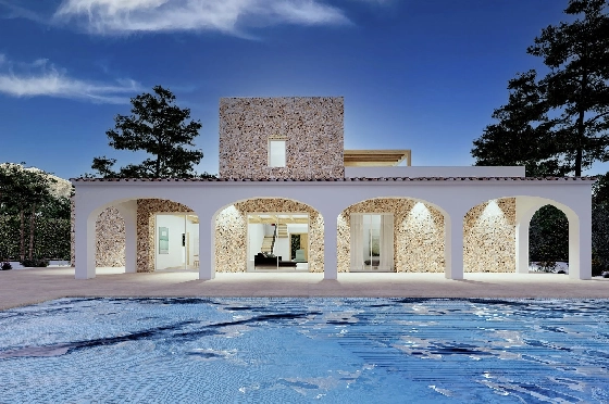 Finca in Benissa(Llenes) zu verkaufen, Woongedeelte 254 m², Bouwjaar 2023, Klimaanlage, Grondstuk 10000 m², 3 Slaapkamers, 3 Badkamers, Pool, ref.: BI-BE.F-165-6