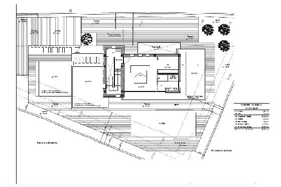 Villa in Moraira(Pla del Mar) zu verkaufen, Woongedeelte 280 m², Bouwjaar 2023, Klimaanlage, Grondstuk 817 m², 3 Slaapkamers, 3 Badkamers, Pool, ref.: BI-MT.H-768-9