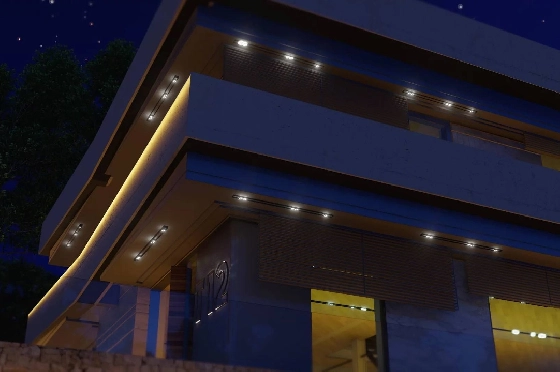 Villa in Javea zu verkaufen, Woongedeelte 492 m², Klimaanlage, 6 Slaapkamers, 6 Badkamers, Pool, ref.: BS-7515924-25