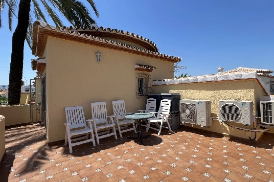 Villa in Els Poblets zur Ferienvermietung, Woongedeelte 134 m², Bouwjaar 2001, Zustand gepflegt, + KLIMA, Klimaanlage, Grondstuk 413 m², 2 Slaapkamers, 2 Badkamers, Pool, ref.: T-0523-14