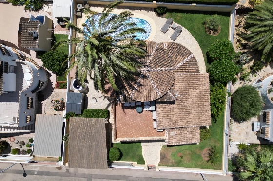 Villa in Els Poblets zur Ferienvermietung, Woongedeelte 134 m², Bouwjaar 2001, Zustand gepflegt, + KLIMA, Klimaanlage, Grondstuk 413 m², 2 Slaapkamers, 2 Badkamers, Pool, ref.: T-0523-22