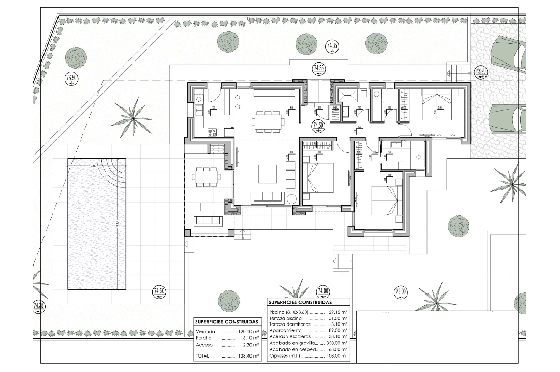 Villa in Benissa zu verkaufen, Woongedeelte 138 m², Bouwjaar 2023, Klimaanlage, Grondstuk 800 m², 3 Slaapkamers, 2 Badkamers, Pool, ref.: BI-BE.H-881-4