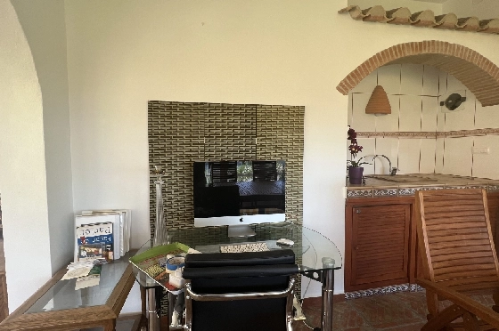 Villa in Pego-Monte Pego zu verkaufen, Woongedeelte 250 m², Bouwjaar 2004, Zustand gepflegt, + Zentralheizung, Klimaanlage, Grondstuk 2600 m², 5 Slaapkamers, 3 Badkamers, Pool, ref.: SB-1823-12