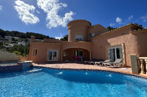 Villa in Javea zu verkaufen, Woongedeelte 152 m², Bouwjaar 2009, + Fussbodenheizung, Klimaanlage, Grondstuk 1000 m², 3 Slaapkamers, 3 Badkamers, Pool, ref.: SB-1523-3