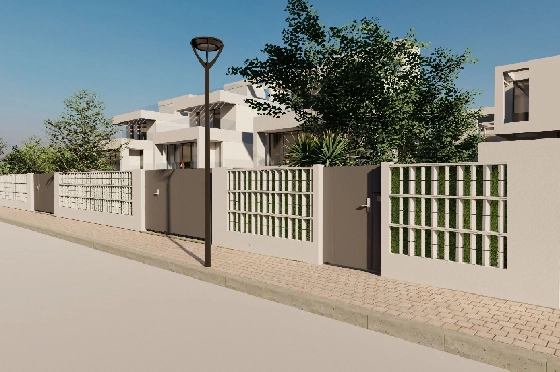 Villa in Oliva zu verkaufen, Woongedeelte 173 m², Bouwjaar 2023, Zustand Erstbezug, + Fussbodenheizung, Klimaanlage, Grondstuk 350 m², 3 Slaapkamers, 4 Badkamers, Pool, ref.: AS-1623-17