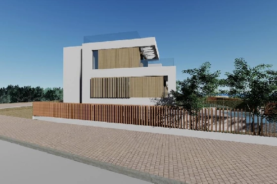 Villa in Oliva zu verkaufen, Woongedeelte 173 m², Bouwjaar 2023, Zustand Erstbezug, + Fussbodenheizung, Klimaanlage, Grondstuk 350 m², 3 Slaapkamers, 4 Badkamers, Pool, ref.: AS-1623-29