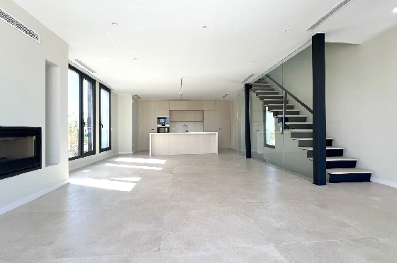 Villa in Oliva zu verkaufen, Woongedeelte 173 m², Bouwjaar 2023, Zustand Erstbezug, + Fussbodenheizung, Klimaanlage, Grondstuk 350 m², 3 Slaapkamers, 4 Badkamers, Pool, ref.: AS-1623-6