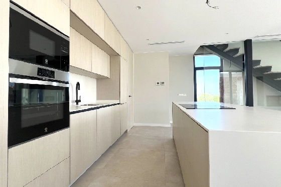 Villa in Oliva zu verkaufen, Woongedeelte 173 m², Bouwjaar 2023, Zustand Erstbezug, + Fussbodenheizung, Klimaanlage, Grondstuk 350 m², 3 Slaapkamers, 4 Badkamers, Pool, ref.: AS-1623-7