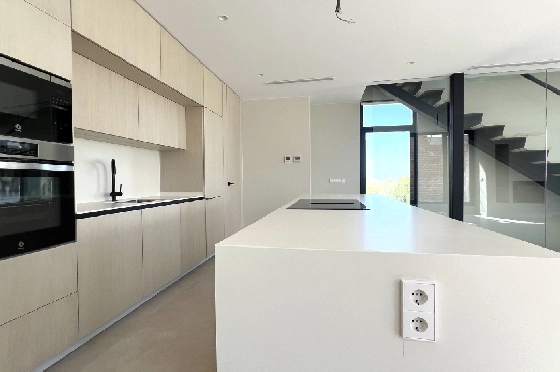 Villa in Oliva zu verkaufen, Woongedeelte 173 m², Bouwjaar 2023, Zustand Erstbezug, + Fussbodenheizung, Klimaanlage, Grondstuk 350 m², 3 Slaapkamers, 4 Badkamers, Pool, ref.: AS-1623-9
