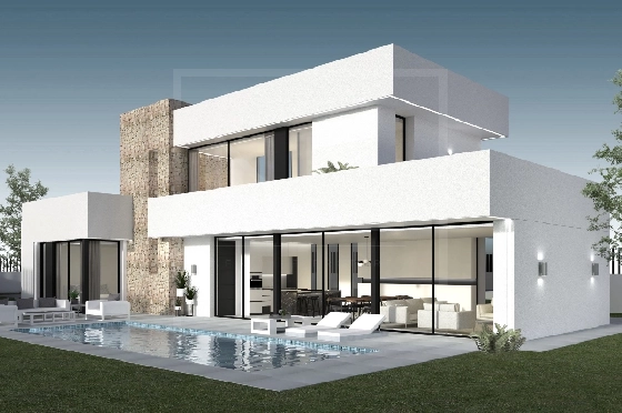 Villa in Moraira zu verkaufen, Woongedeelte 280 m², + Zentralheizung, Klimaanlage, Grondstuk 817 m², 3 Slaapkamers, 3 Badkamers, Pool, ref.: NL-NLD1391-1