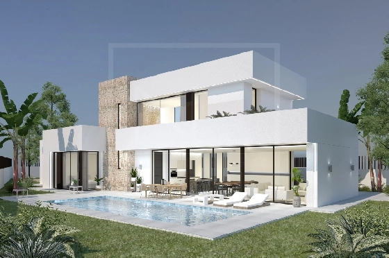Villa in Moraira zu verkaufen, Woongedeelte 280 m², + Zentralheizung, Klimaanlage, Grondstuk 817 m², 3 Slaapkamers, 3 Badkamers, Pool, ref.: NL-NLD1391-4