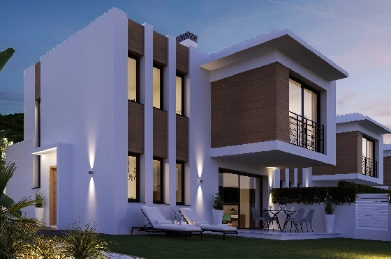 Villa in Denia zu verkaufen, Woongedeelte 155 m², Bouwjaar 2024, Klimaanlage, Grondstuk 220 m², 3 Slaapkamers, 3 Badkamers, Pool, ref.: NL-NLDNB1425-11