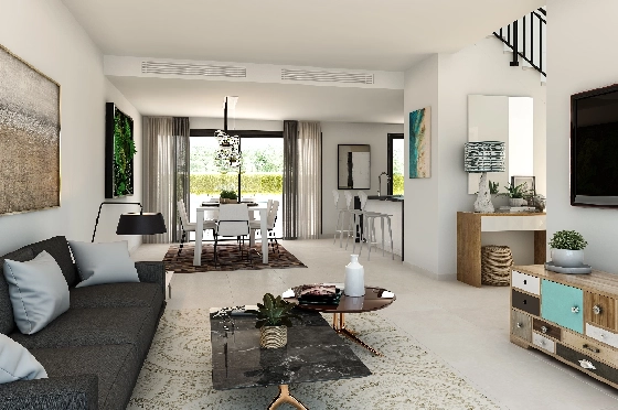 Villa in Denia zu verkaufen, Woongedeelte 155 m², Bouwjaar 2024, Klimaanlage, Grondstuk 220 m², 3 Slaapkamers, 3 Badkamers, Pool, ref.: NL-NLDNB1425-2