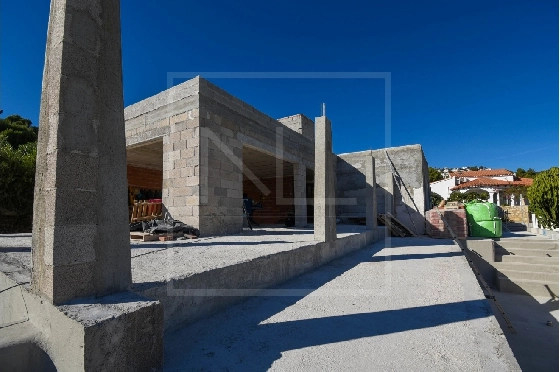 Villa in Moraira zu verkaufen, Woongedeelte 200 m², Bouwjaar 2023, + Zentralheizung, Klimaanlage, Grondstuk 860 m², 4 Slaapkamers, 3 Badkamers, Pool, ref.: NL-NLD1434D-7