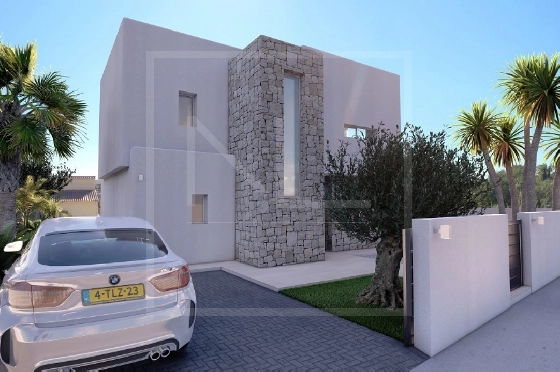 Villa in Benissa costa(Baladrar) zu verkaufen, Woongedeelte 142 m², Bouwjaar 2023, + Fussbodenheizung, Klimaanlage, Grondstuk 729 m², 4 Slaapkamers, 3 Badkamers, Pool, ref.: NL-NLD1445-5