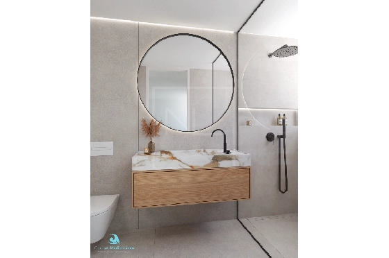 Villa in Moraira zu verkaufen, Woongedeelte 268 m², Bouwjaar 2023, + Zentralheizung, Klimaanlage, Grondstuk 891 m², 4 Slaapkamers, 4 Badkamers, Pool, ref.: NL-NLD1448-10