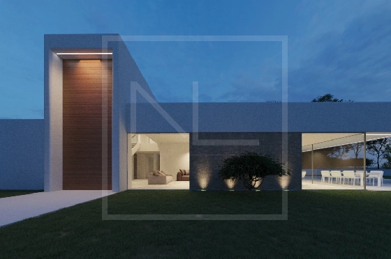 Villa in Moraira zu verkaufen, Woongedeelte 268 m², Bouwjaar 2023, + Zentralheizung, Klimaanlage, Grondstuk 891 m², 4 Slaapkamers, 4 Badkamers, Pool, ref.: NL-NLD1448-2