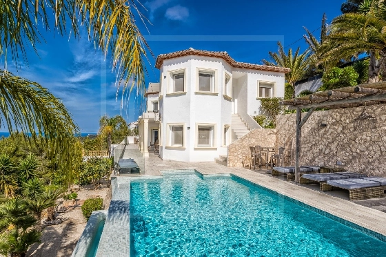 Villa in Javea zu verkaufen, Woongedeelte 242 m², + Fussbodenheizung, Klimaanlage, Grondstuk 1138 m², 4 Slaapkamers, 3 Badkamers, Pool, ref.: NL-NLD1455-2