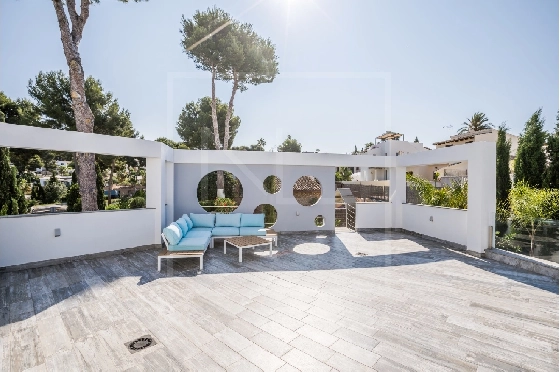 Villa in Moraira(Pla del Mar) zu verkaufen, Woongedeelte 283 m², Bouwjaar 1975, Klimaanlage, Grondstuk 840 m², 4 Slaapkamers, 4 Badkamers, Pool, ref.: NL-NLD1475-29