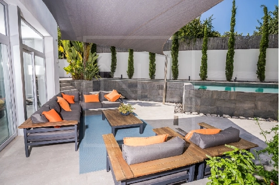 Villa in Moraira(Pla del Mar) zu verkaufen, Woongedeelte 283 m², Bouwjaar 1975, Klimaanlage, Grondstuk 840 m², 4 Slaapkamers, 4 Badkamers, Pool, ref.: NL-NLD1475-30