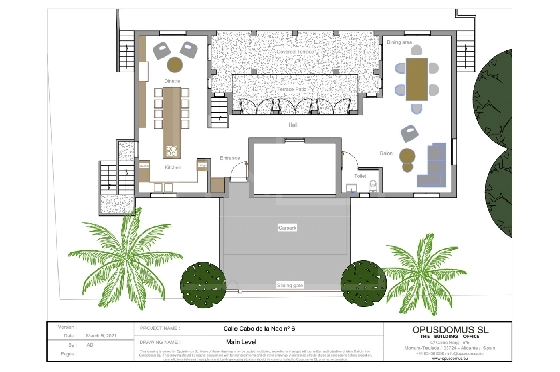 Villa in Moraira zu verkaufen, Woongedeelte 357 m², Klimaanlage, Grondstuk 804 m², 4 Slaapkamers, 4 Badkamers, Pool, ref.: NL-NL1426-23
