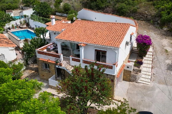 Villa in Benidoleig zur Ferienvermietung, Woongedeelte 180 m², Bouwjaar 1989, + KLIMA, Klimaanlage, Grondstuk 653 m², 3 Slaapkamers, 2 Badkamers, Pool, ref.: T-0923-23