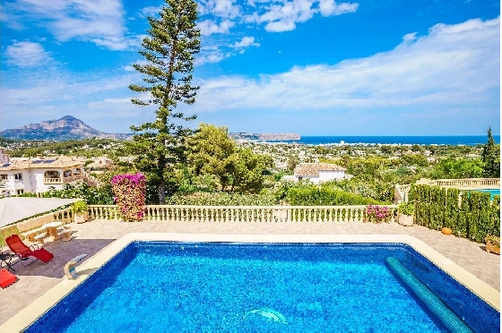 Villa in Javea zu verkaufen, Woongedeelte 600 m², Klimaanlage, Grondstuk 2407 m², 5 Slaapkamers, 5 Badkamers, Pool, ref.: BS-8172071-11