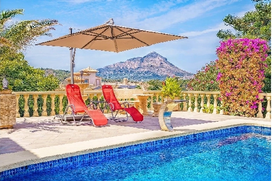 Villa in Javea zu verkaufen, Woongedeelte 600 m², Klimaanlage, Grondstuk 2407 m², 5 Slaapkamers, 5 Badkamers, Pool, ref.: BS-8172071-13