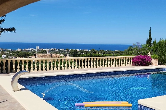 Villa in Javea zu verkaufen, Woongedeelte 600 m², Klimaanlage, Grondstuk 2407 m², 5 Slaapkamers, 5 Badkamers, Pool, ref.: BS-8172071-14
