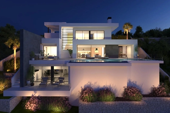 Villa in Cumbre del Sol zu verkaufen, Woongedeelte 337 m², Grondstuk 824 m², 3 Slaapkamers, 4 Badkamers, Pool, ref.: BS-82447844-4