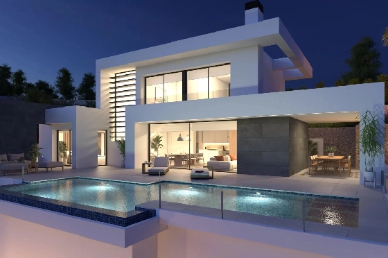 Villa in Cumbre del Sol zu verkaufen, Woongedeelte 337 m², Grondstuk 824 m², 3 Slaapkamers, 4 Badkamers, Pool, ref.: BS-82447844-5