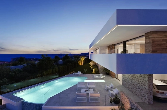 Villa in Cumbre del Sol zu verkaufen, Woongedeelte 497 m², Grondstuk 963 m², 3 Slaapkamers, 4 Badkamers, Pool, ref.: BS-82447859-1