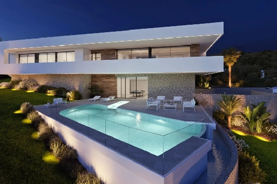 Villa in Cumbre del Sol zu verkaufen, Woongedeelte 497 m², Grondstuk 963 m², 3 Slaapkamers, 4 Badkamers, Pool, ref.: BS-82447859-2
