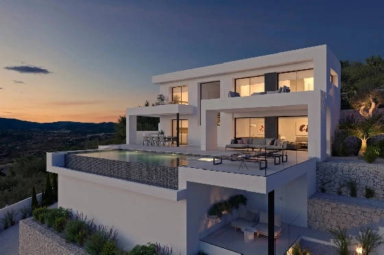Villa in Cumbre del Sol zu verkaufen, Woongedeelte 454 m², Grondstuk 847 m², 3 Slaapkamers, 5 Badkamers, Pool, ref.: BS-82447866-3