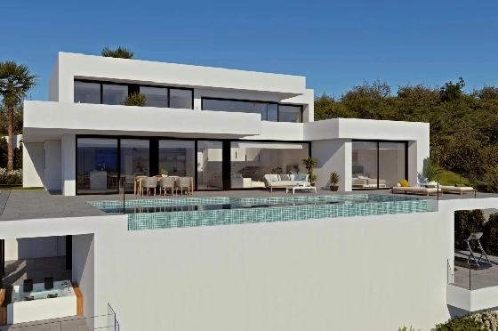 Villa in Cumbre del Sol zu verkaufen, Woongedeelte 650 m², Grondstuk 1087 m², 4 Slaapkamers, 5 Badkamers, Pool, ref.: BS-82447867-1