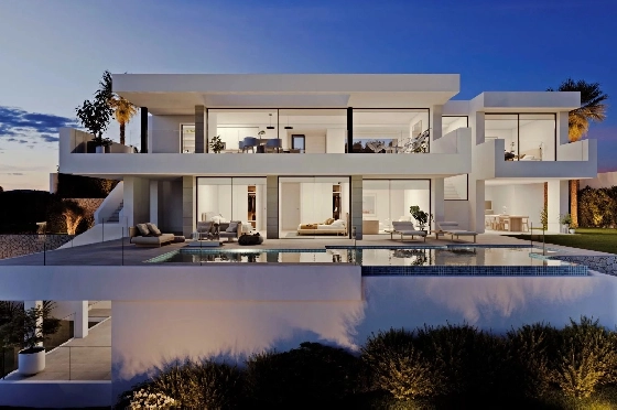 Villa in Cumbre del Sol zu verkaufen, Woongedeelte 597 m², Grondstuk 1158 m², 3 Slaapkamers, 5 Badkamers, Pool, ref.: BS-82447870-6