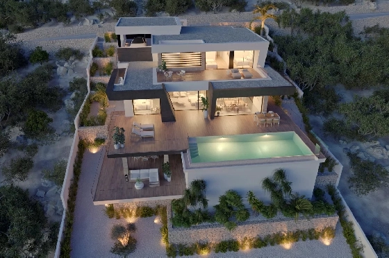 Villa in Cumbre del Sol zu verkaufen, Woongedeelte 547 m², Grondstuk 861 m², 3 Slaapkamers, 4 Badkamers, Pool, ref.: BS-82600904-3