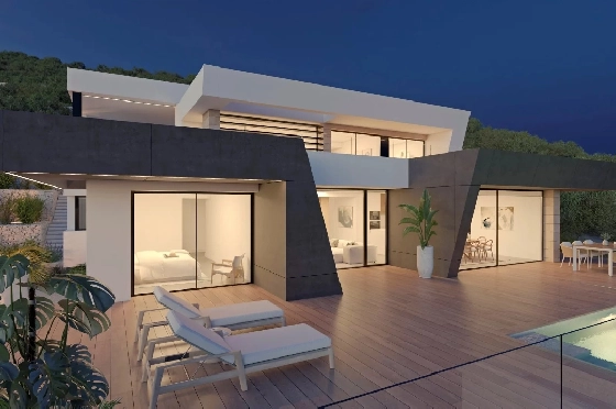 Villa in Cumbre del Sol zu verkaufen, Woongedeelte 547 m², Grondstuk 861 m², 3 Slaapkamers, 4 Badkamers, Pool, ref.: BS-82600904-4