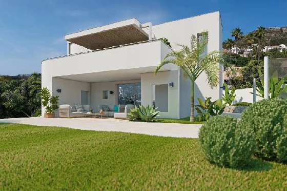 Villa in Moraira zu verkaufen, Woongedeelte 260 m², Klimaanlage, 4 Slaapkamers, 3 Badkamers, Pool, ref.: BS-83199638-2