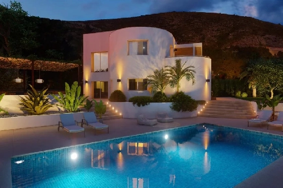 Villa in Moraira zu verkaufen, Woongedeelte 260 m², Klimaanlage, 4 Slaapkamers, 3 Badkamers, Pool, ref.: BS-83199638-8