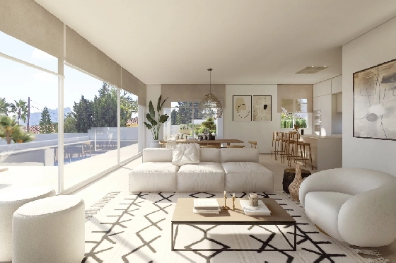 Villa in Benissa(Baladrar) zu verkaufen, Woongedeelte 138 m², Bouwjaar 2023, Klimaanlage, Grondstuk 625 m², 3 Slaapkamers, 3 Badkamers, Pool, ref.: BI-BE.H-884-4