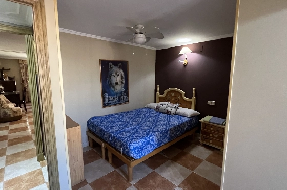 Villa in Denia zu vermieten, Woongedeelte 200 m², Zustand gepflegt, + Zentralheizung, Klimaanlage, Grondstuk 900 m², 3 Slaapkamers, 2 Badkamers, Pool, ref.: D-0123-73