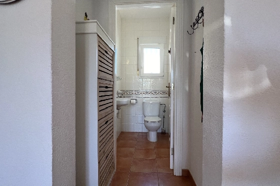Villa in Els Poblets zur Ferienvermietung, Woongedeelte 125 m², Bouwjaar 2003, + KLIMA, Klimaanlage, Grondstuk 400 m², 2 Slaapkamers, 2 Badkamers, Pool, ref.: T-1123-11