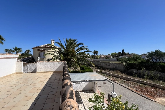 Villa in Els Poblets zur Ferienvermietung, Woongedeelte 125 m², Bouwjaar 2003, + KLIMA, Klimaanlage, Grondstuk 400 m², 2 Slaapkamers, 2 Badkamers, Pool, ref.: T-1123-16