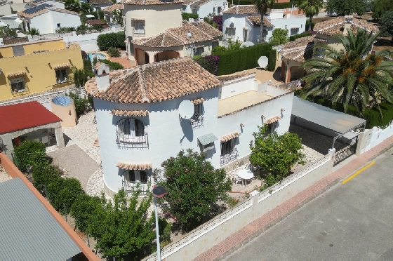 Villa in Els Poblets zur Ferienvermietung, Woongedeelte 125 m², Bouwjaar 2003, + KLIMA, Klimaanlage, Grondstuk 400 m², 2 Slaapkamers, 2 Badkamers, Pool, ref.: T-1123-30