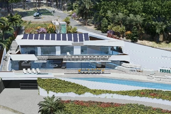 Villa in Javea zu verkaufen, Woongedeelte 1400 m², Klimaanlage, Grondstuk 2500 m², 6 Slaapkamers, 8 Badkamers, Pool, ref.: BS-83383771-1