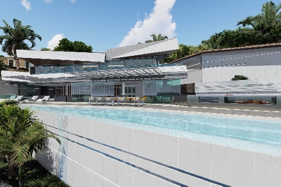 Villa in Javea zu verkaufen, Woongedeelte 1400 m², Klimaanlage, Grondstuk 2500 m², 6 Slaapkamers, 8 Badkamers, Pool, ref.: BS-83383771-2