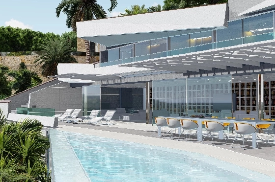 Villa in Javea zu verkaufen, Woongedeelte 1400 m², Klimaanlage, Grondstuk 2500 m², 6 Slaapkamers, 8 Badkamers, Pool, ref.: BS-83383771-3